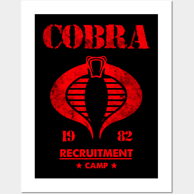 Cobra Gijoe Wall Art by OniSide